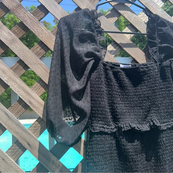 Europa The Label Women’s Dress Size L –Ruffled, sheer sleeves - Picture 5 of 11